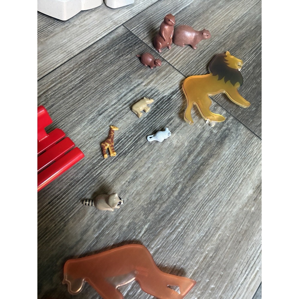 PLAYMOBIL Large City Zoo Incomplete Set + Vintage 1990s People Figures - Picture 9 of 16